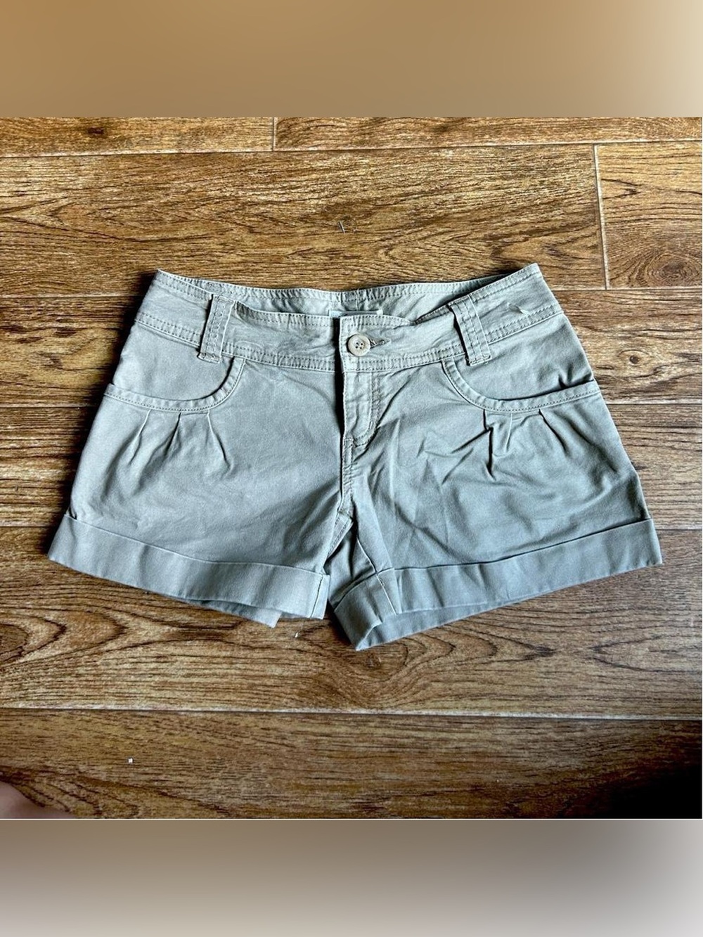 American Rag High-Waist Roll Cuff Shorts